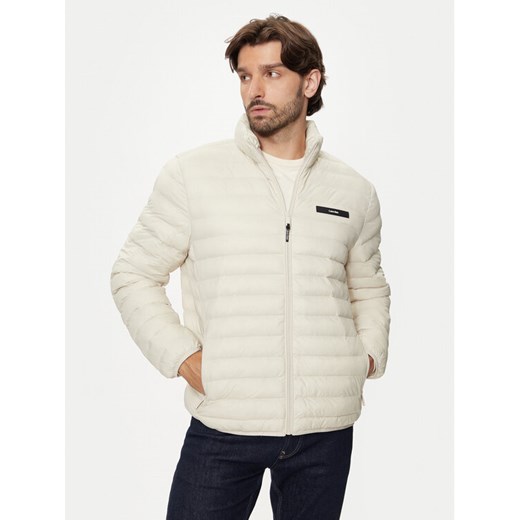 Calvin Klein Kurtka zimowa K10K113474 Beżowy Regular Fit ze sklepu MODIVO w kategorii Kurtki męskie - zdjęcie 182604231