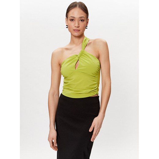 Gestuz Top Gigi 10907017 Zielony Slim Fit ze sklepu MODIVO w kategorii Bluzki damskie - zdjęcie 182604314