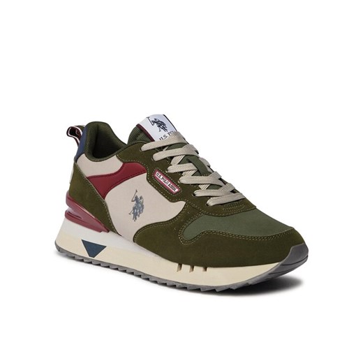 U.S. Polo Assn. Sneakersy BUZZY001A Zielony ze sklepu MODIVO w kategorii Buty sportowe męskie - zdjęcie 182604344