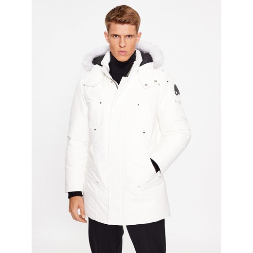 Moose Knuckles Parka Original Stirling M32MP261S Biały ze sklepu MODIVO w kategorii Parki męskie - zdjęcie 182604420