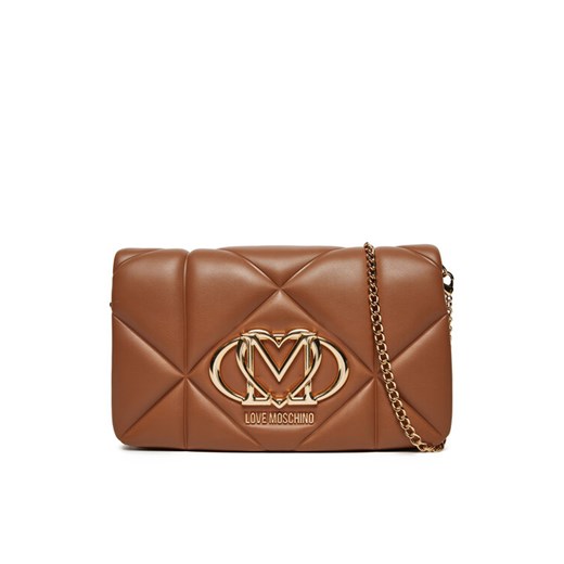 LOVE MOSCHINO Torebka JC4043PP1MLC0201 Brązowy ze sklepu MODIVO w kategorii Listonoszki - zdjęcie 182604430
