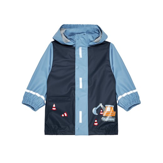 Playshoes Kurtka przeciwdeszczowa 408548 M Granatowy Regular Fit ze sklepu MODIVO w kategorii Odzież dziecięca - zdjęcie 182604461