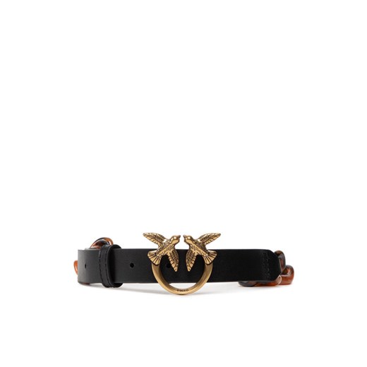 Pinko Pasek Damski Love Day Turtle Chain Belt H2 PE 22 PLT01 1H2113 Y85T Czarny ze sklepu MODIVO w kategorii Paski damskie - zdjęcie 182604471