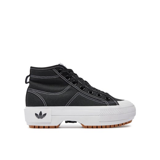 adidas Sneakersy Nizza Trek W GZ8857 Czarny ze sklepu MODIVO w kategorii Buty sportowe damskie - zdjęcie 182604500