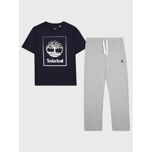Timberland Piżama T28136 S Kolorowy Regular Fit ze sklepu MODIVO w kategorii Piżamy dziecięce - zdjęcie 182604503