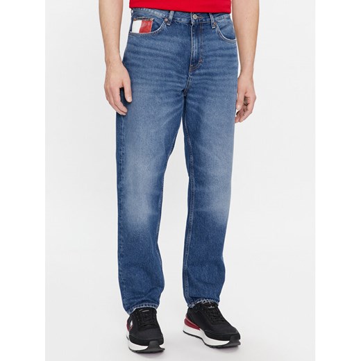 Tommy Jeans Jeansy Isaac Rlxd Tapered Ah6037 DM0DM18224 Granatowy Relaxed Fit ze sklepu MODIVO w kategorii Jeansy męskie - zdjęcie 182604544