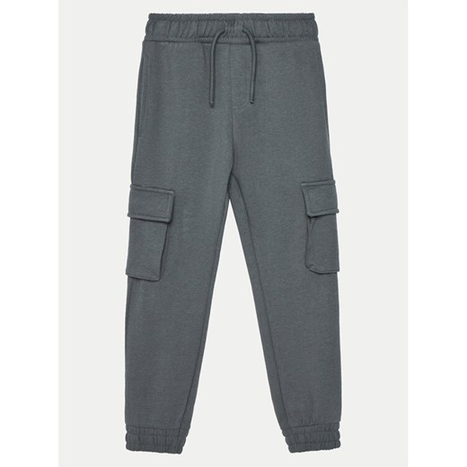 NAME IT Spodnie dresowe 13224991 Szary Relaxed Fit ze sklepu MODIVO w kategorii Spodnie chłopięce - zdjęcie 182604563