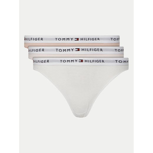 Tommy Hilfiger Komplet 3 par fig klasycznych UW0UW05531 Kolorowy ze sklepu MODIVO w kategorii Majtki damskie - zdjęcie 182604572
