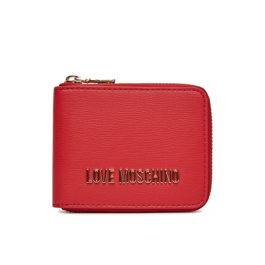 LOVE MOSCHINO Mały Portfel Damski JC5639PP1MLD0500 Czerwony ze sklepu MODIVO w kategorii Portfele damskie - zdjęcie 182604580