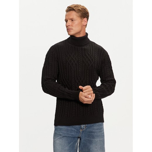 Guess Golf M4BR18 Z3HD1 Czarny Regular Fit ze sklepu MODIVO w kategorii Swetry męskie - zdjęcie 182604620