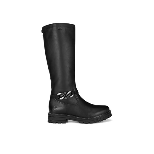 Remonte Oficerki D2282-01 Czarny ze sklepu MODIVO w kategorii Kozaki damskie - zdjęcie 182604640