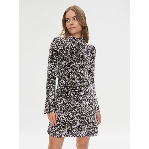 Bruuns Bazaar Sukienka koktajlowa BBW3693 Czarny Regular Fit ze sklepu MODIVO w kategorii Sukienki - zdjęcie 182604661