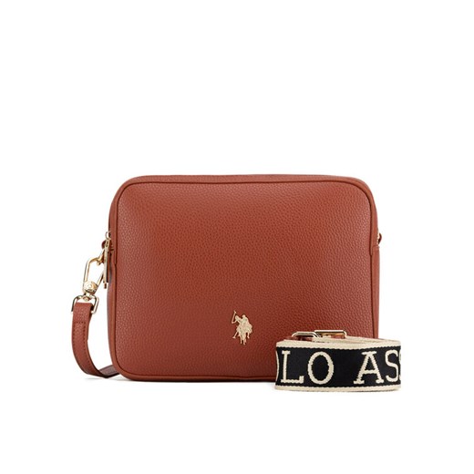 U.S. Polo Assn. Torebka BEUXT6393WVP Brązowy ze sklepu MODIVO w kategorii Listonoszki - zdjęcie 182604663