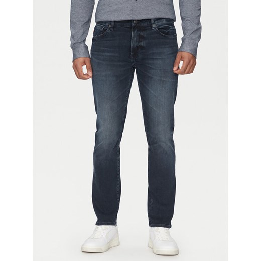 BOSS Jeansy Delaware Bo 50534556 Granatowy Slim Fit ze sklepu MODIVO w kategorii Jeansy męskie - zdjęcie 182604712