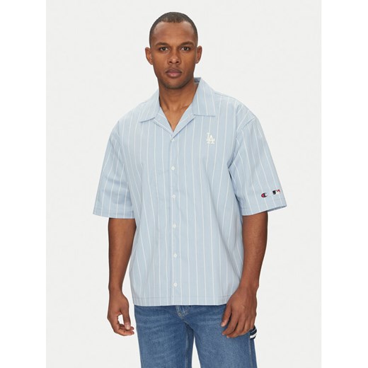 Champion Koszula 221041 Granatowy Regular Fit ze sklepu MODIVO w kategorii Koszule męskie - zdjęcie 182604731