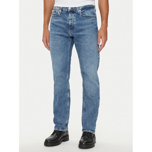 Calvin Klein Jeans Jeansy J30J326882 Niebieski Straight Fit 33_32 MODIVO
