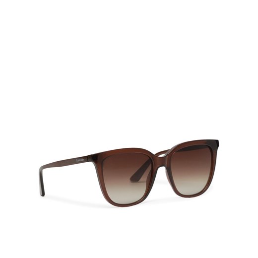 Calvin Klein Okulary przeciwsłoneczne CK23506S Brązowy Calvin Klein 53 MODIVO
