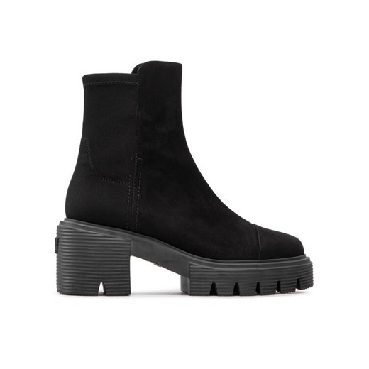 Stuart Weitzman Botki Soho Bootie SC723 Czarny ze sklepu MODIVO w kategorii Botki - zdjęcie 182604903