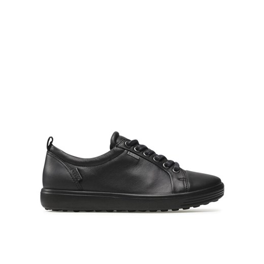 ECCO Sneakersy Soft 7 W GORE-TEX 44030301001 Czarny ze sklepu MODIVO w kategorii Półbuty damskie - zdjęcie 182604944