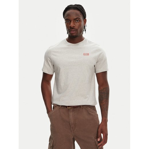 Hunter T-Shirt Tavish HARM0082251 Szary Regular Fit ze sklepu MODIVO w kategorii T-shirty męskie - zdjęcie 182604950