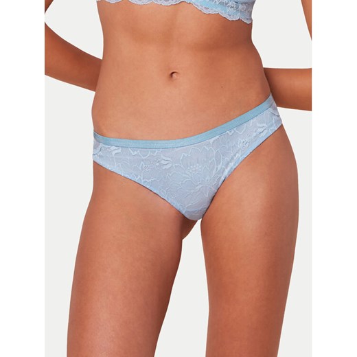 Triumph Figi brazylijskie Amourette Charm T10214456 Błękitny ze sklepu MODIVO w kategorii Majtki damskie - zdjęcie 182604963