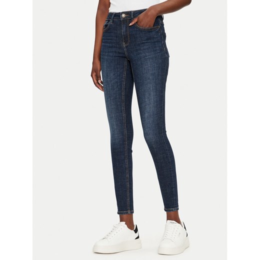 Vero Moda Jeansy Flash 10310822 Granatowy Skinny Fit ze sklepu MODIVO w kategorii Jeansy damskie - zdjęcie 182605023