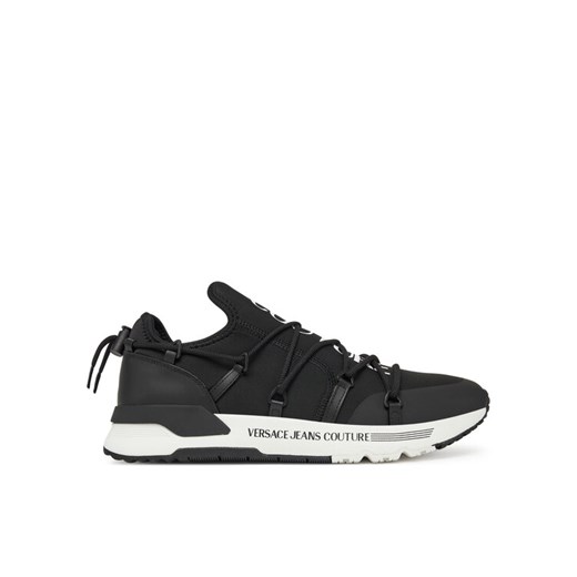 Versace Jeans Couture Sneakersy 78YA3SA6 Czarny ze sklepu MODIVO w kategorii Buty sportowe męskie - zdjęcie 182605053