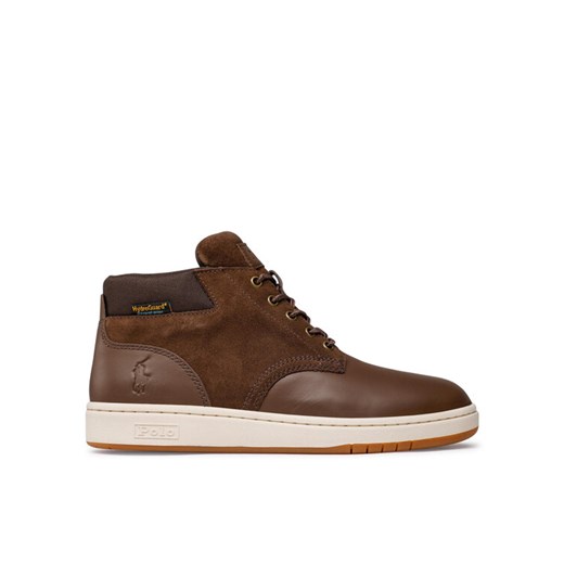 Polo Ralph Lauren Trzewiki Sneaker Boot 809855863003 Brązowy ze sklepu MODIVO w kategorii Buty zimowe męskie - zdjęcie 182605063