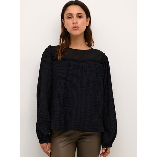Karen by Simonsen Bluzka Katharinakb 10104554 Czarny A-Line Fit ze sklepu MODIVO w kategorii Bluzki damskie - zdjęcie 182605104