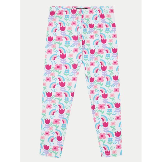 OVS Legginsy 1985507 Biały Slim Fit ze sklepu MODIVO w kategorii Spodnie dziewczęce - zdjęcie 182605160