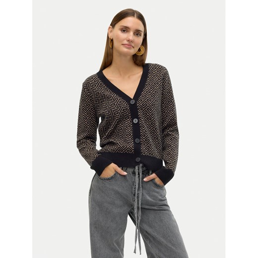Vero Moda Kardigan Aria 10314507 Czarny Regular Fit ze sklepu MODIVO w kategorii Swetry damskie - zdjęcie 182605253