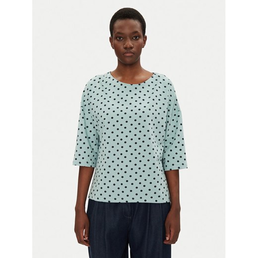 Fransa Bluzka 20613439 Niebieski Relaxed Fit ze sklepu MODIVO w kategorii Bluzki damskie - zdjęcie 182605300