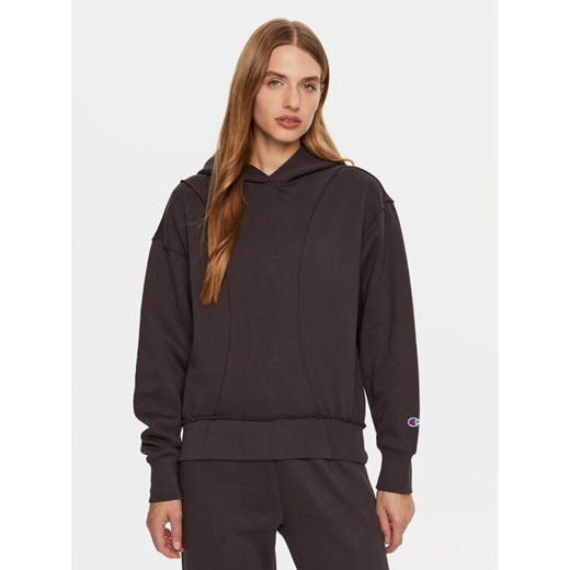 Champion Bluza 117468 Szary Loose Fit ze sklepu MODIVO w kategorii Bluzy damskie - zdjęcie 182605312