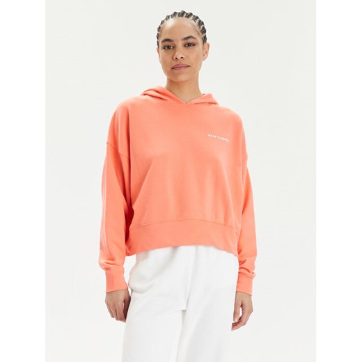 4F Bluza 4FWSS24TSWSF1003 Pomarańczowy Loose Fit ze sklepu MODIVO w kategorii Bluzy damskie - zdjęcie 182605321