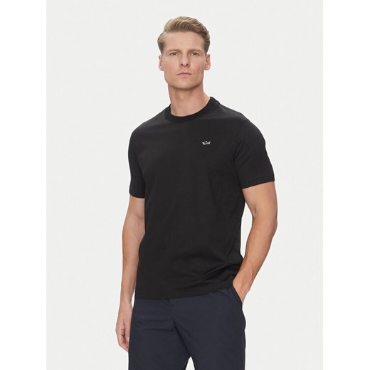 Paul&Shark T-Shirt C0P1092 Czarny Regular Fit ze sklepu MODIVO w kategorii T-shirty męskie - zdjęcie 182605323