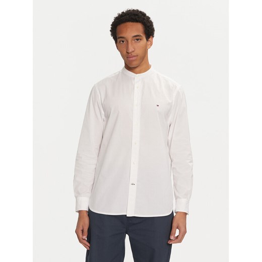 Tommy Hilfiger Koszula MW0MW30494 Biały Regular Fit ze sklepu MODIVO w kategorii Koszule męskie - zdjęcie 182605404