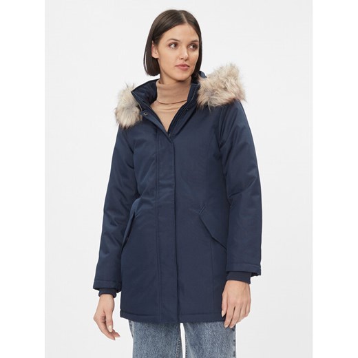 ONLY Parka 15300633 Granatowy Regular Fit ze sklepu MODIVO w kategorii Parki damskie - zdjęcie 182605451