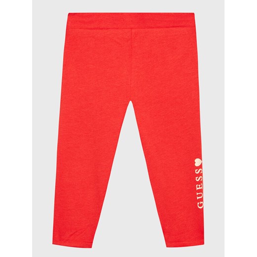Guess Legginsy K2BB00 J1313 Beżowy Slim Fit ze sklepu MODIVO w kategorii Legginsy niemowlęce - zdjęcie 182605460
