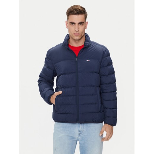 Tommy Jeans Kurtka puchowa DM0DM18909 Granatowy Regular Fit ze sklepu MODIVO w kategorii Kurtki męskie - zdjęcie 182605600