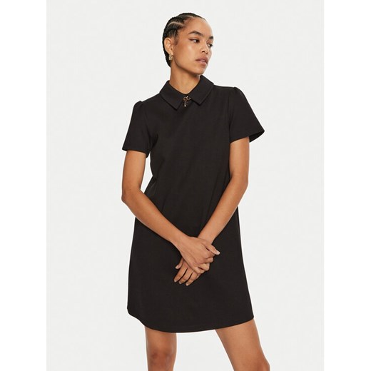 Fracomina Sukienka codzienna FR24WD1008W72901 Czarny Regular Fit ze sklepu MODIVO w kategorii Sukienki - zdjęcie 182605621
