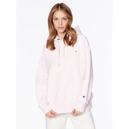 Champion Bluza 116237 Różowy Regular Fit ze sklepu MODIVO w kategorii Bluzy damskie - zdjęcie 182605703