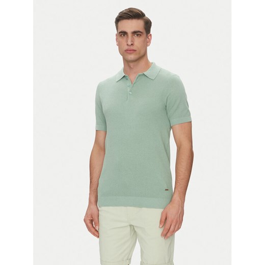 INDICODE Polo Invorm 30-485 Zielony Regular Fit ze sklepu MODIVO w kategorii T-shirty męskie - zdjęcie 182605712