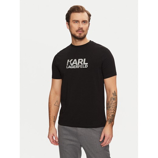 KARL LAGERFELD T-Shirt 755087 551235 Czarny Regular Fit Karl Lagerfeld 3XL MODIVO