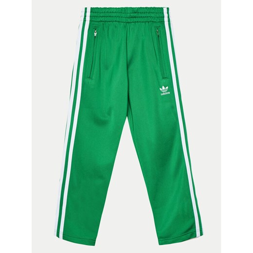 adidas Spodnie dresowe Firebird IY9804 Zielony Regular Fit 7_8Y MODIVO