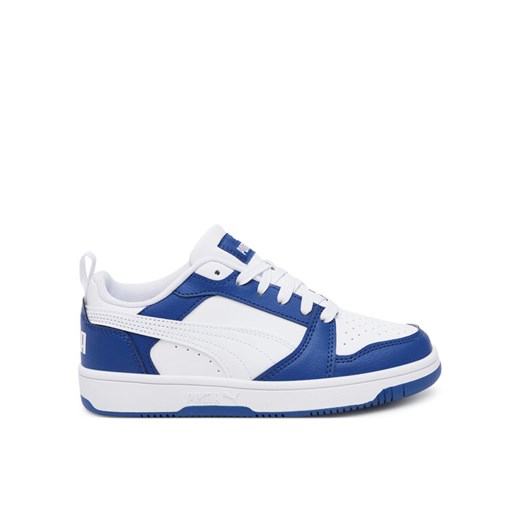 Puma Sneakersy Rebound V6 Lo Jr 393833 21 Biały ze sklepu MODIVO w kategorii Buty sportowe dziecięce - zdjęcie 182605931