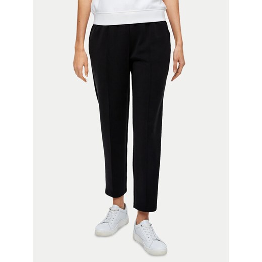 s.Oliver Spodnie materiałowe 2145630 Czarny Slim Fit ze sklepu MODIVO w kategorii Spodnie damskie - zdjęcie 182605941