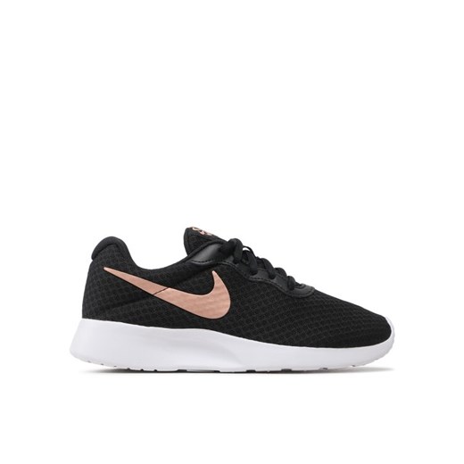 Nike Sneakersy Tanjun DJ6257 001 Czarny ze sklepu MODIVO w kategorii Buty sportowe damskie - zdjęcie 182606122