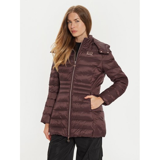 EA7 Emporio Armani Kurtka zimowa 6DTK01 TN88Z 1755 Brązowy Regular Fit ze sklepu MODIVO w kategorii Kurtki damskie - zdjęcie 182606140