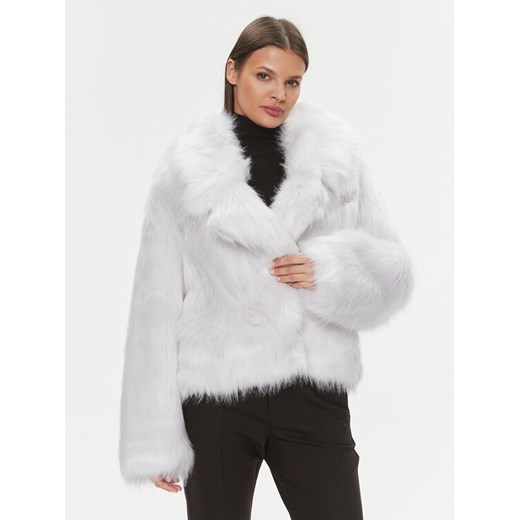Patrizia Pepe Futro 2O0082/E036-W356 Szary Oversize ze sklepu MODIVO w kategorii Futra damskie - zdjęcie 182606304