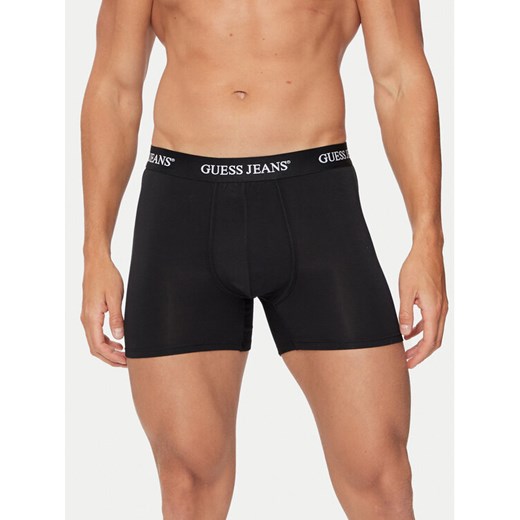 Guess Jeans Bokserki M4BZ42 KBF92 Czarny ze sklepu MODIVO w kategorii Majtki męskie - zdjęcie 182606343